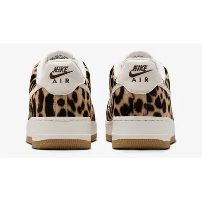 Nike Air Force 1 Low Leopard Print Back