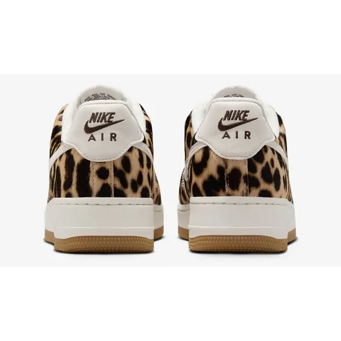 Nike Air Force 1 Low Leopard Print Back