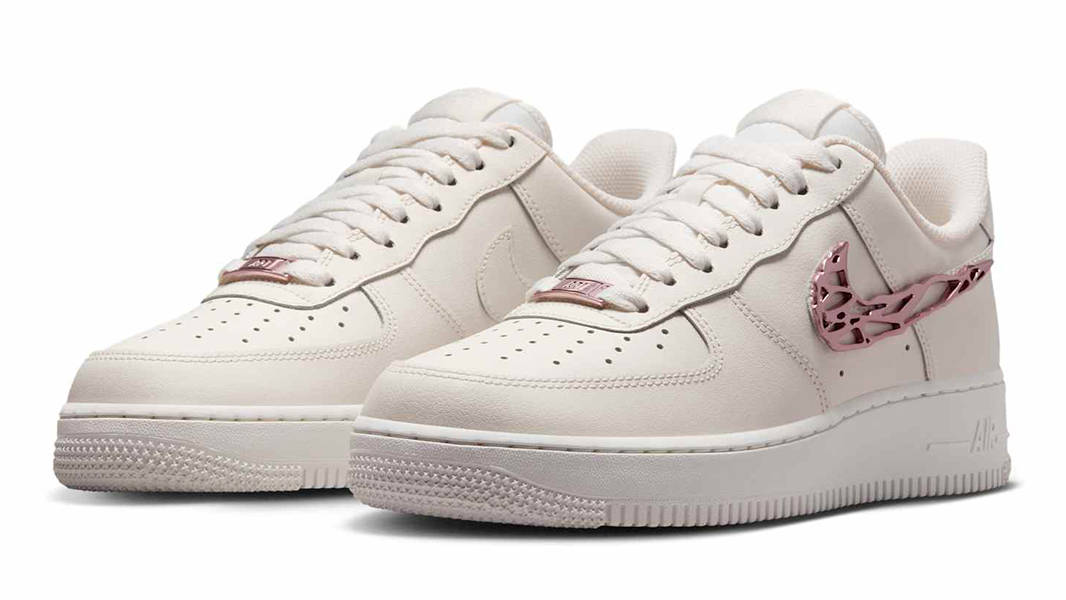 Nike Air Force 1 Low Molten Swoosh Rose Gold IF1686-161 Side