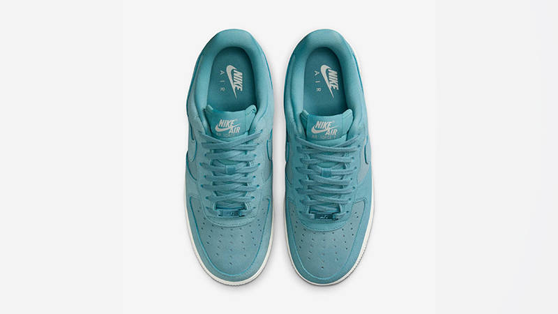 Nike Air Force 1 Low Suede Club Teal Blue HJ5336-400 middle