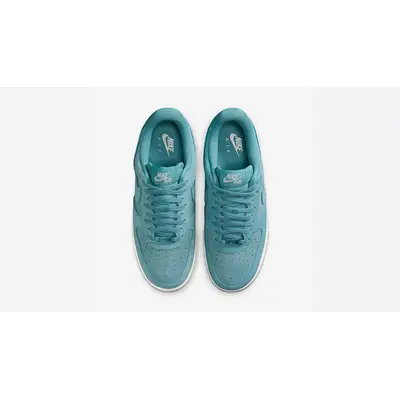 Nike Air Force 1 Low Suede Club Teal Blue HJ5336-400 middle