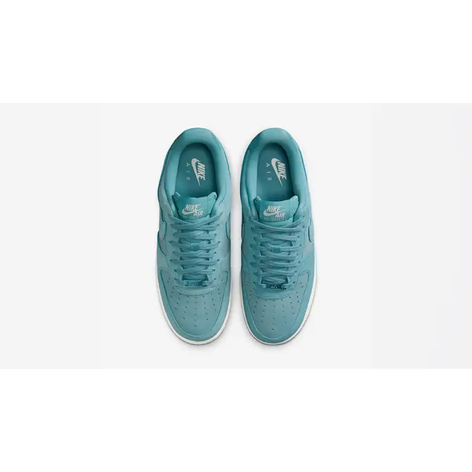 Nike Air Force 1 Low Suede Club Teal Blue HJ5336-400 middle