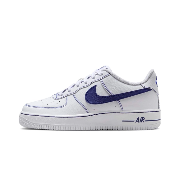 Nike Air Force 1 LV8 GS White Deep Royal Blue HJ4563-100