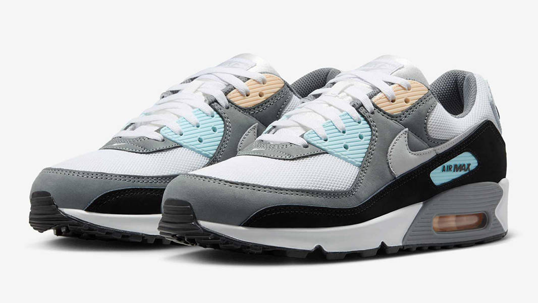 Nike Air Max 90 Cool Grey Pure Platinum IB7674-001 Side