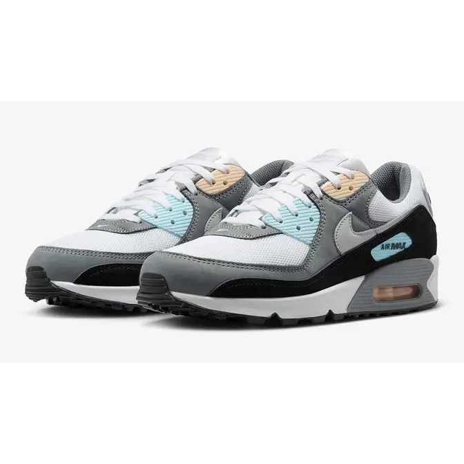 Nike Air Max 90 Cool Grey Pure Platinum IB7674-001 Side