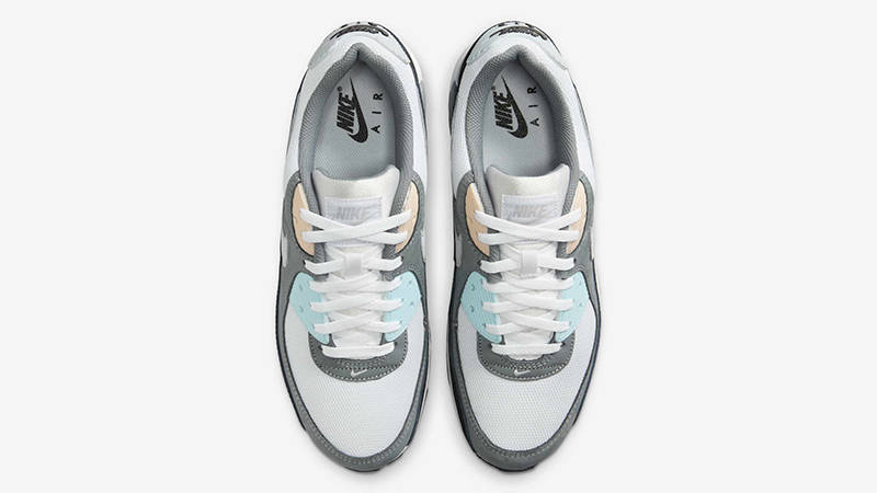 Nike Air Max 90 Cool Grey Pure Platinum IB7674-001 Top