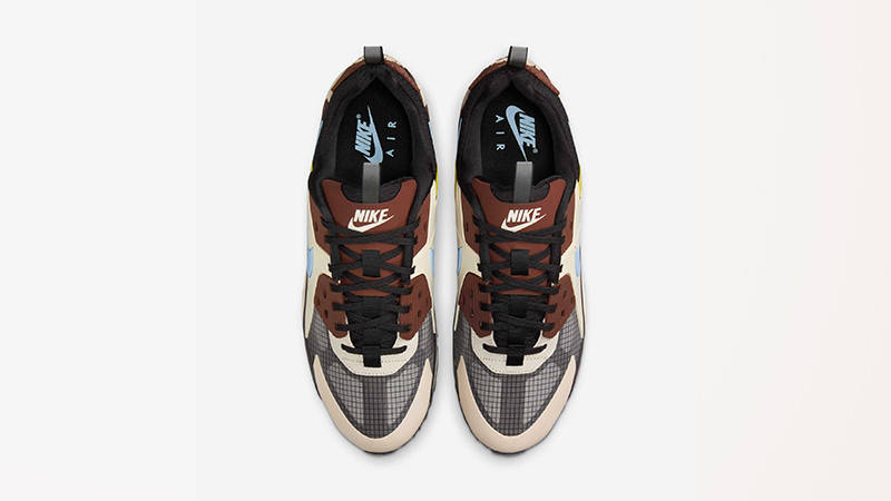 Nike Air Max 90 Drift Tan Brown Blue FB2877-101 middle