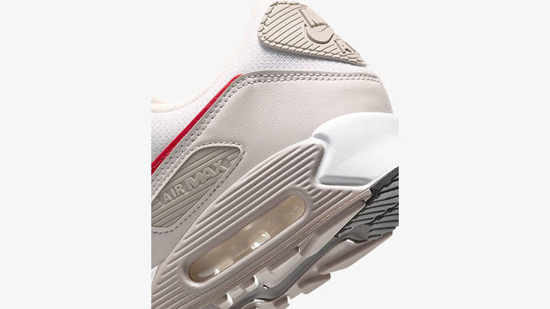 Nike Air Max 90 White College Grey DM0029-113 heel