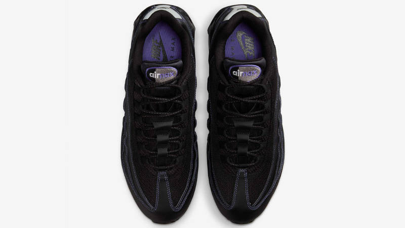 Nike Air Max 95 Big Bubble Black Purple Middle