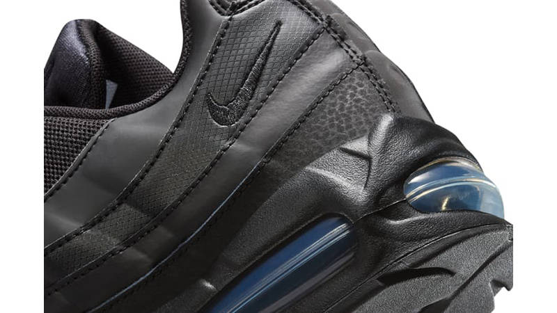 Nike Air Max 95 Big Bubble Triple Black HM8755-001 heel