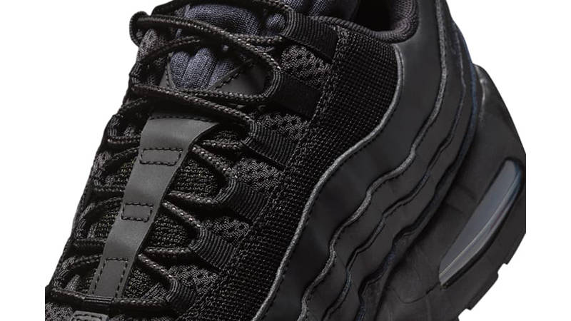 Nike Air Max 95 Big Bubble Triple Black HM8755-001 tongue