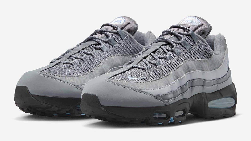 Nike Air Max 95 Cool Grey Psychic Blue IB7682-001 Side