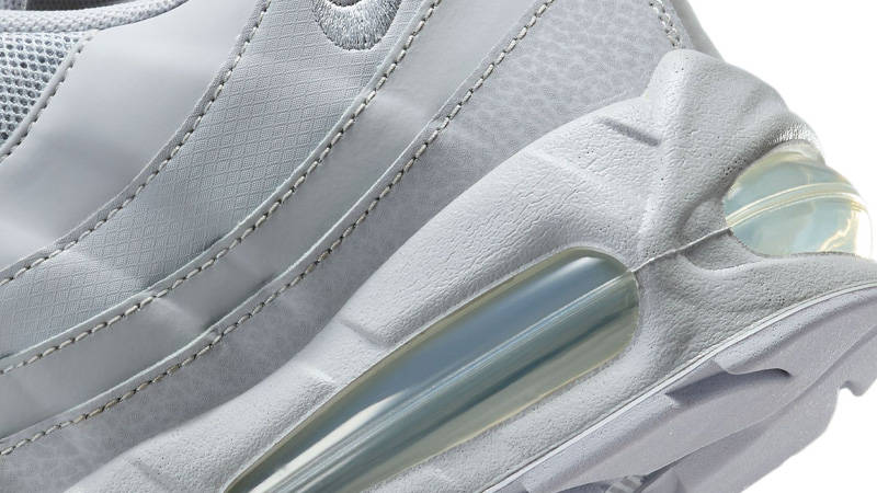 Nike Air Max 95 OG Big Bubble Wolf Grey Closeup