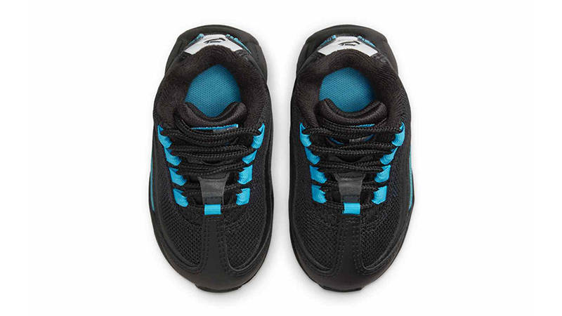 Nike Air Max 95 Recraft Toddler Black Baltic Blue HQ6365-010 Top