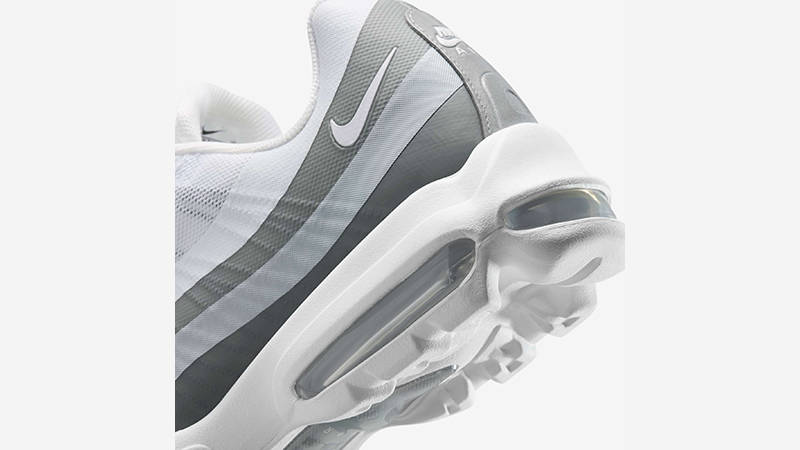 Nike Air Max 95 Ultra Wolf Grey White IB7681-002 heel
