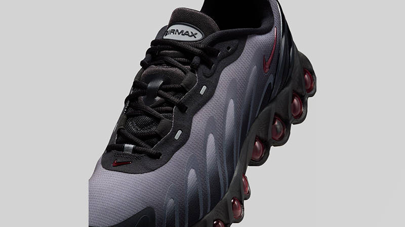 Nike Air Max Dn8 Black Gym Red FQ7860-011 tongue