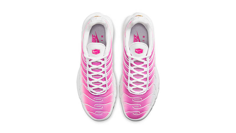 Nike Air Max Plus White Pink middle