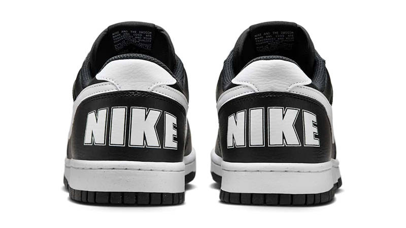 Nike Big Low Black White 355152-016 Back