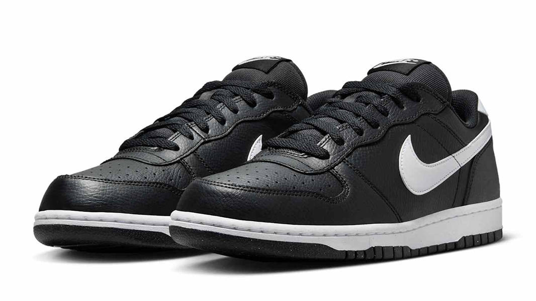 Nike Big Low Black White 355152-016 Side