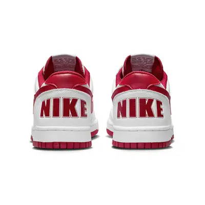 Nike Big Low White Gym Red 355152-150 Back