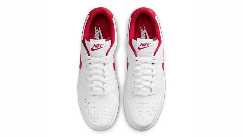 Nike Big Low White Gym Red 355152-150 Top