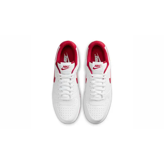 Nike Big Low White Gym Red 355152-150 Top