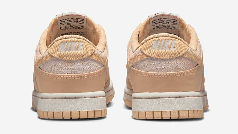 Nike Dunk Low Snakeskin Light Orewood Brown HJ5777-101 Back