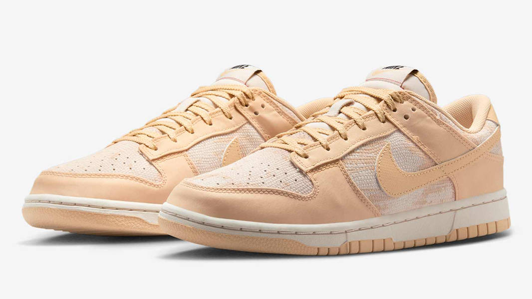 Nike Dunk Low Snakeskin Light Orewood Brown HJ5777-101 Side