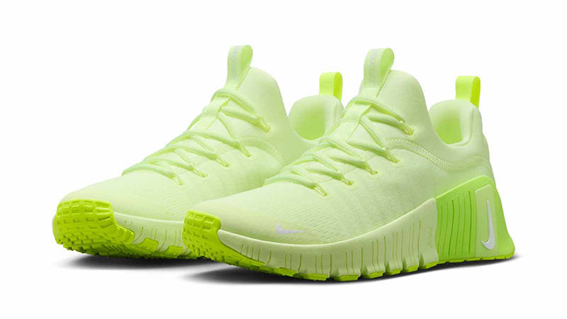 Nike Free Metcon 6 Workout Barely Volt FJ7126-702 front