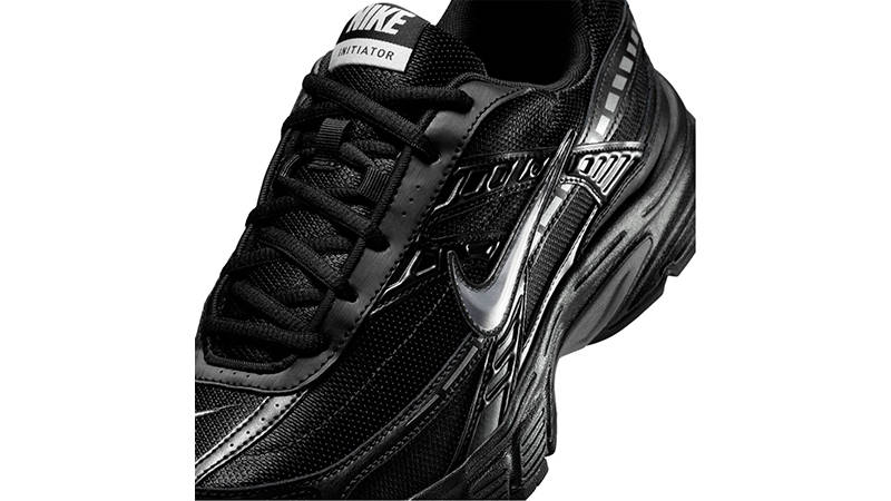 Nike Initiator Black Grey Silver IB4595-001 tongue
