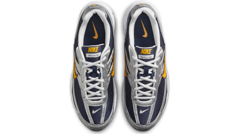 Nike Initiator Obsidian Silver Gold Middle