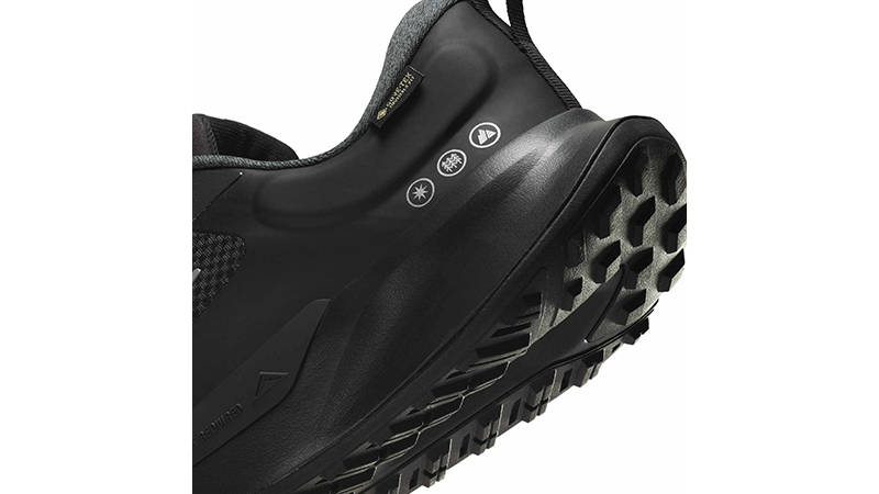 Nike Juniper Trail 2 GORE-TEX Black Grey HM9734-001 heel