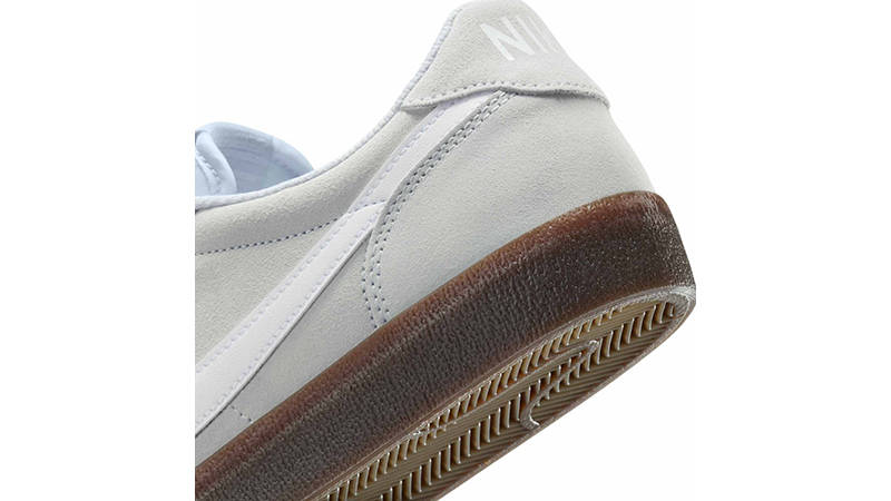 Nike Killshot 2 Football Grey Gum FQ8903-004 heel