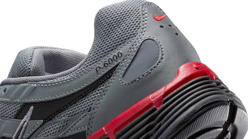 Nike P-6000 Cool Grey Black Closeup