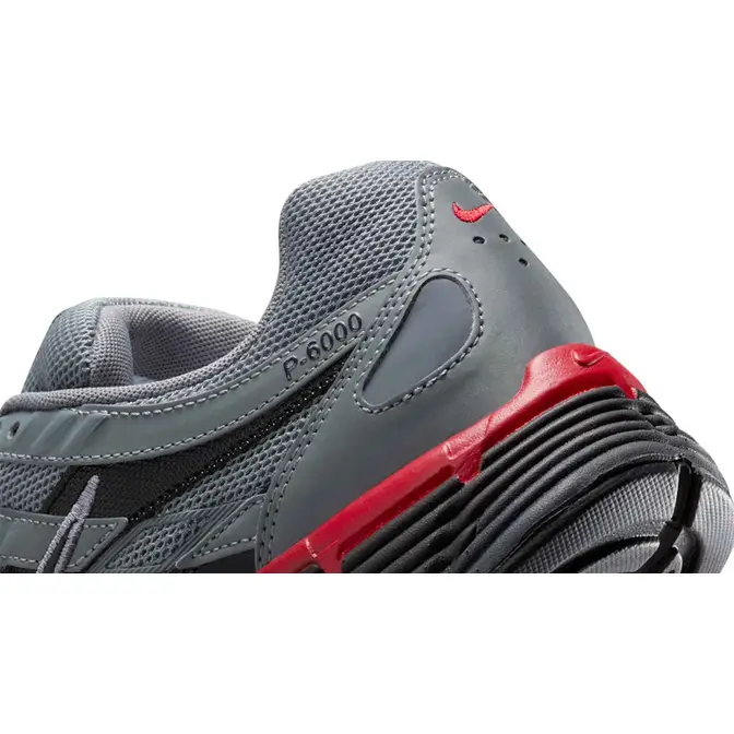Nike P-6000 Cool Grey Black Closeup