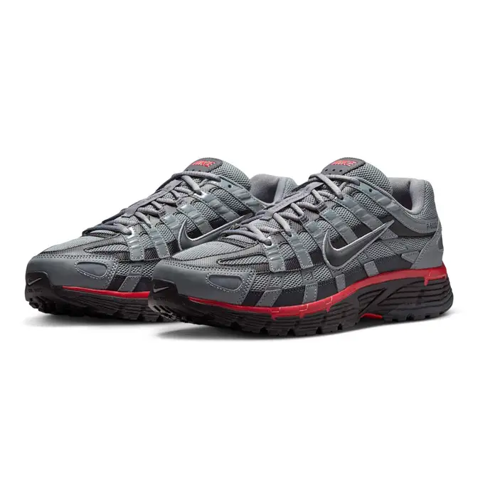 Nike P-6000 Cool Grey Black Front