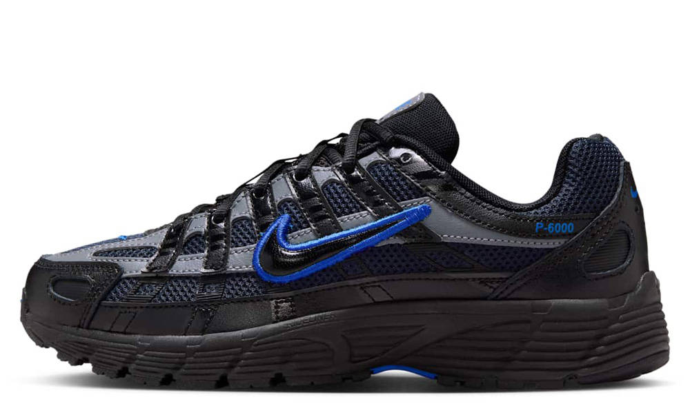 Nike P-6000 GS Black Game Royal