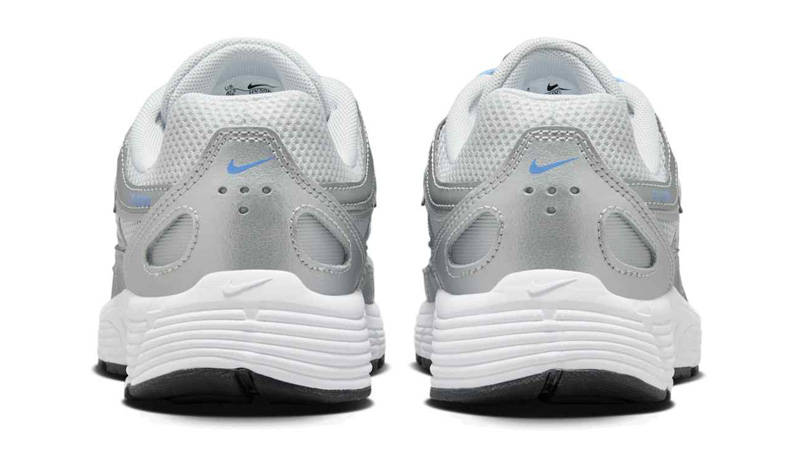 Nike P-6000 GS Metallic Silver University Blue Back