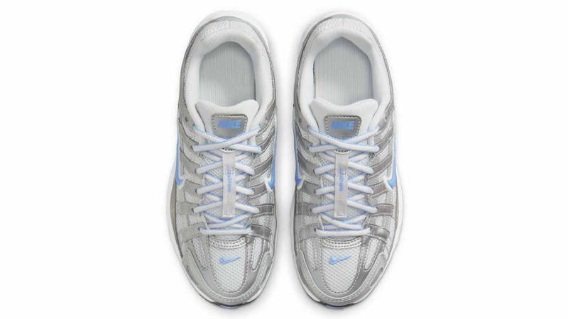 Nike P-6000 GS Metallic Silver University Blue Middle