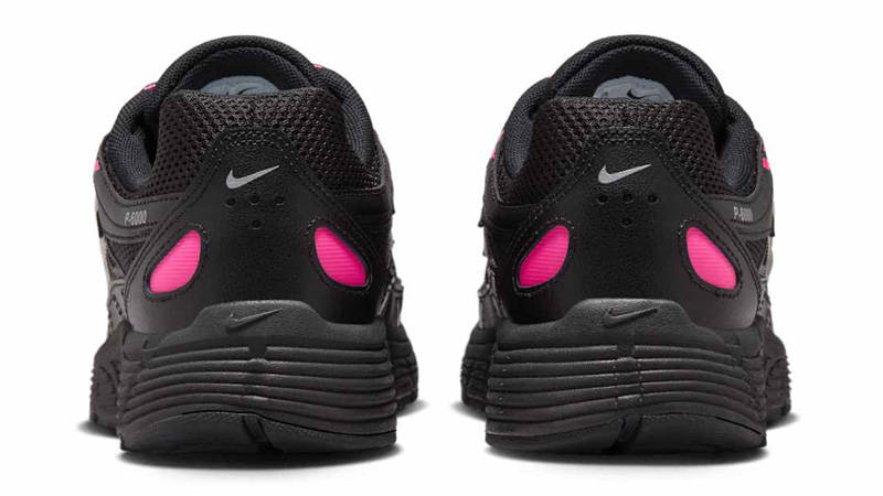 Nike P-6000 GS Pink Blast Metallic Silver Back