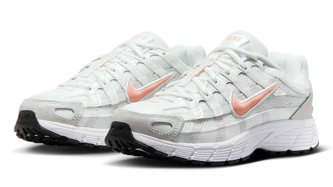 Nike P-6000 GS Summit White Apricot Agate Front