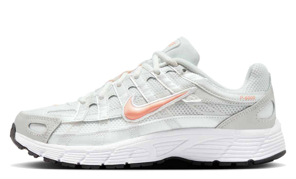 Nike P-6000 GS Summit White Apricot Agate