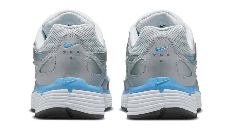 Nike P-6000 Metallic Silver University Blue Back