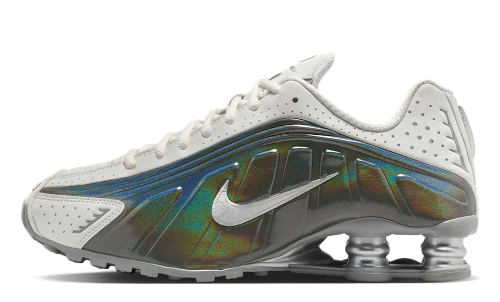 Nike Shox R4 White Iridescent IB7703-100