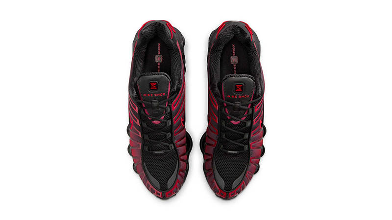Nike Shox TL Black University Red IF6202-001 middle