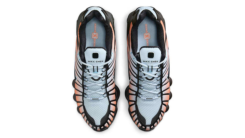 Nike Shox TL Blue Tint Total Orange AR3566-401 Top