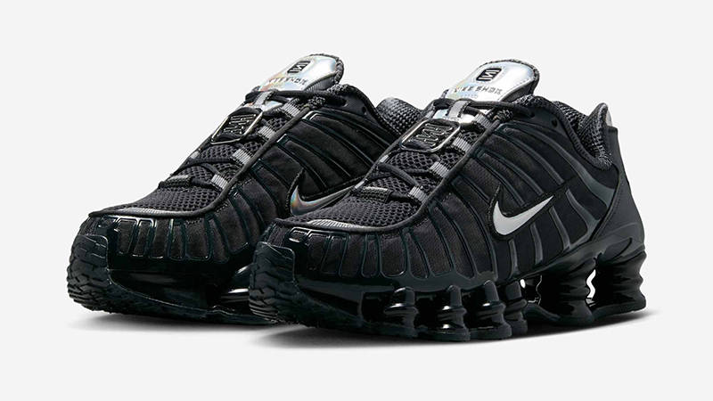 Nike Shox TL Off Noir Metallic Silver IB7704-001 front