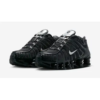 Nike Shox TL Off Noir Metallic Silver IB7704-001 front