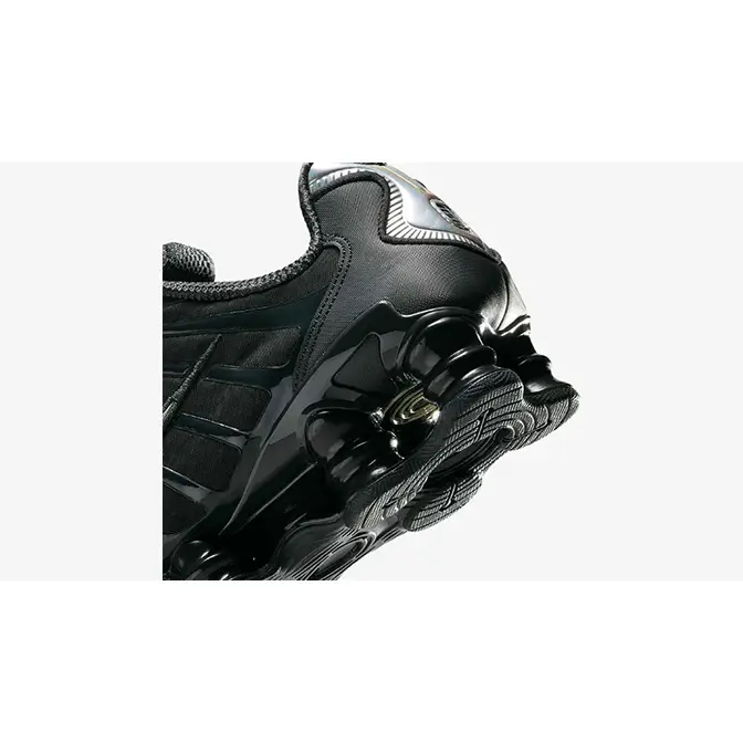 Nike Shox TL Off Noir Metallic Silver IB7704-001 heel