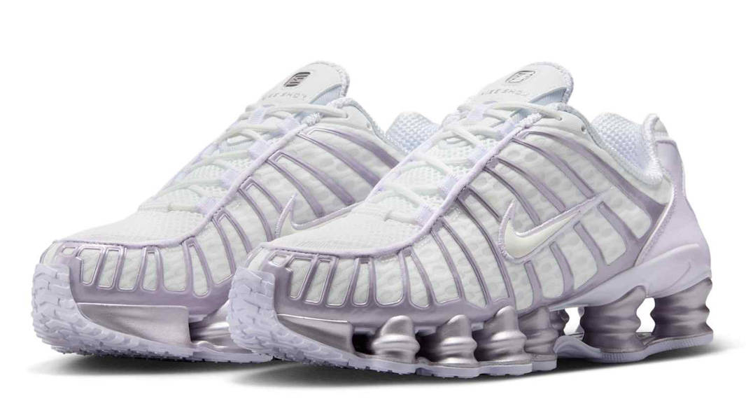 Nike Shox TL Summit White Barely Grape Front